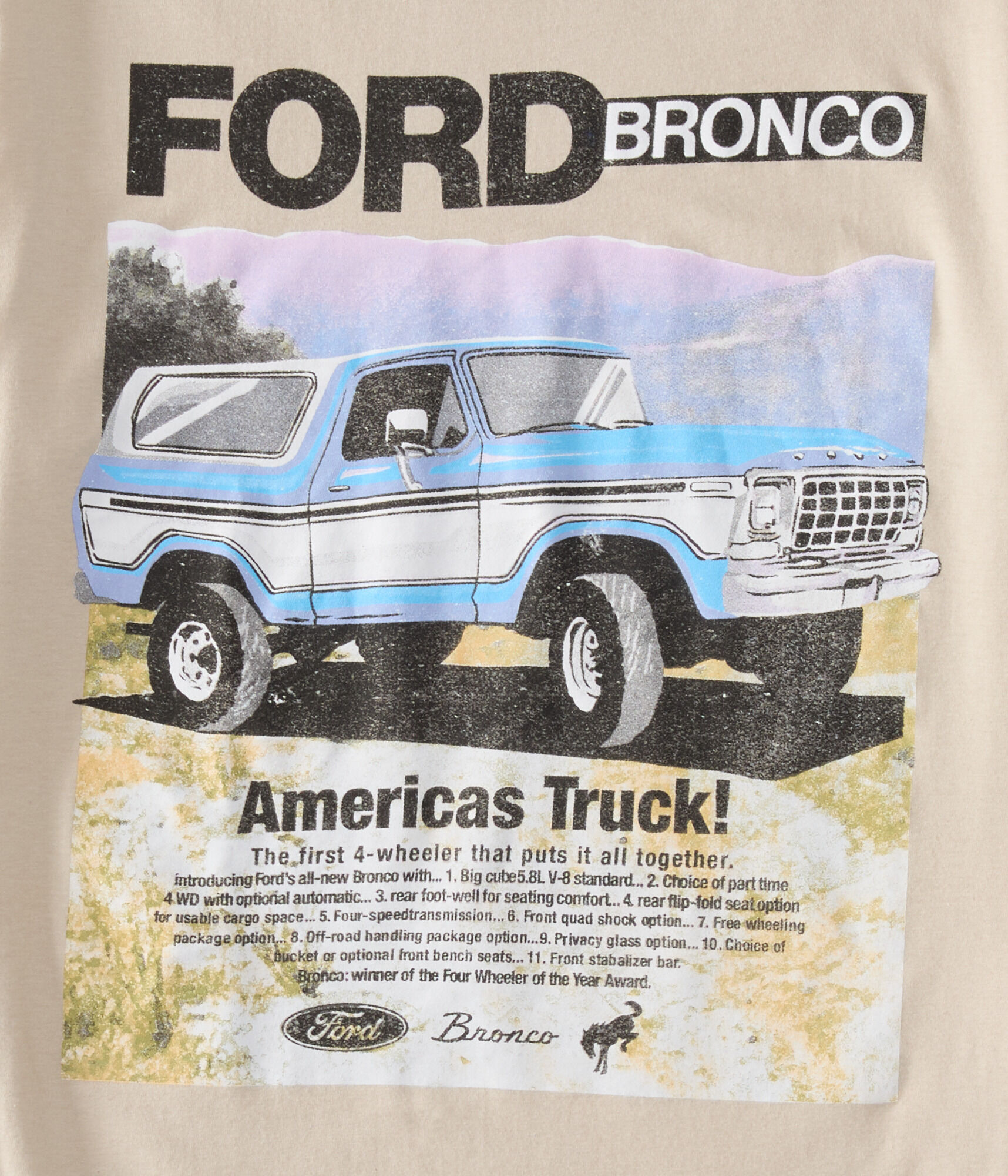 Ford Bronco Relaxed Graphic Tee