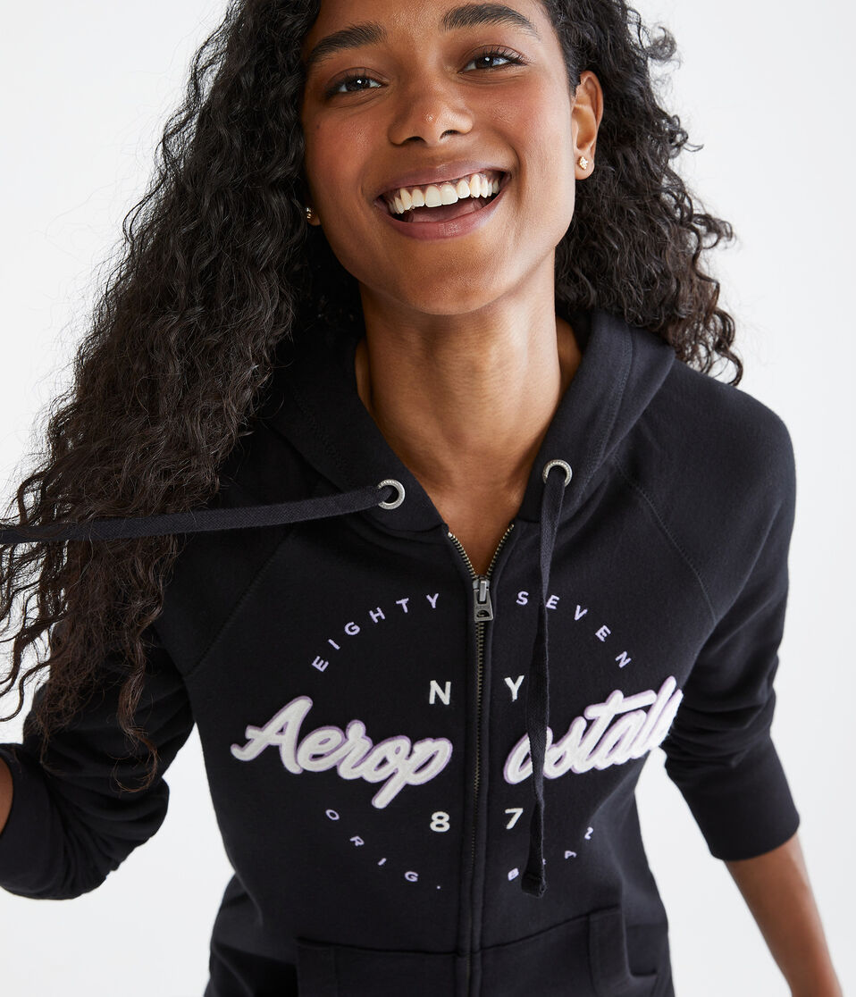 Aeropostale NY87 Full-Zip Hoodie