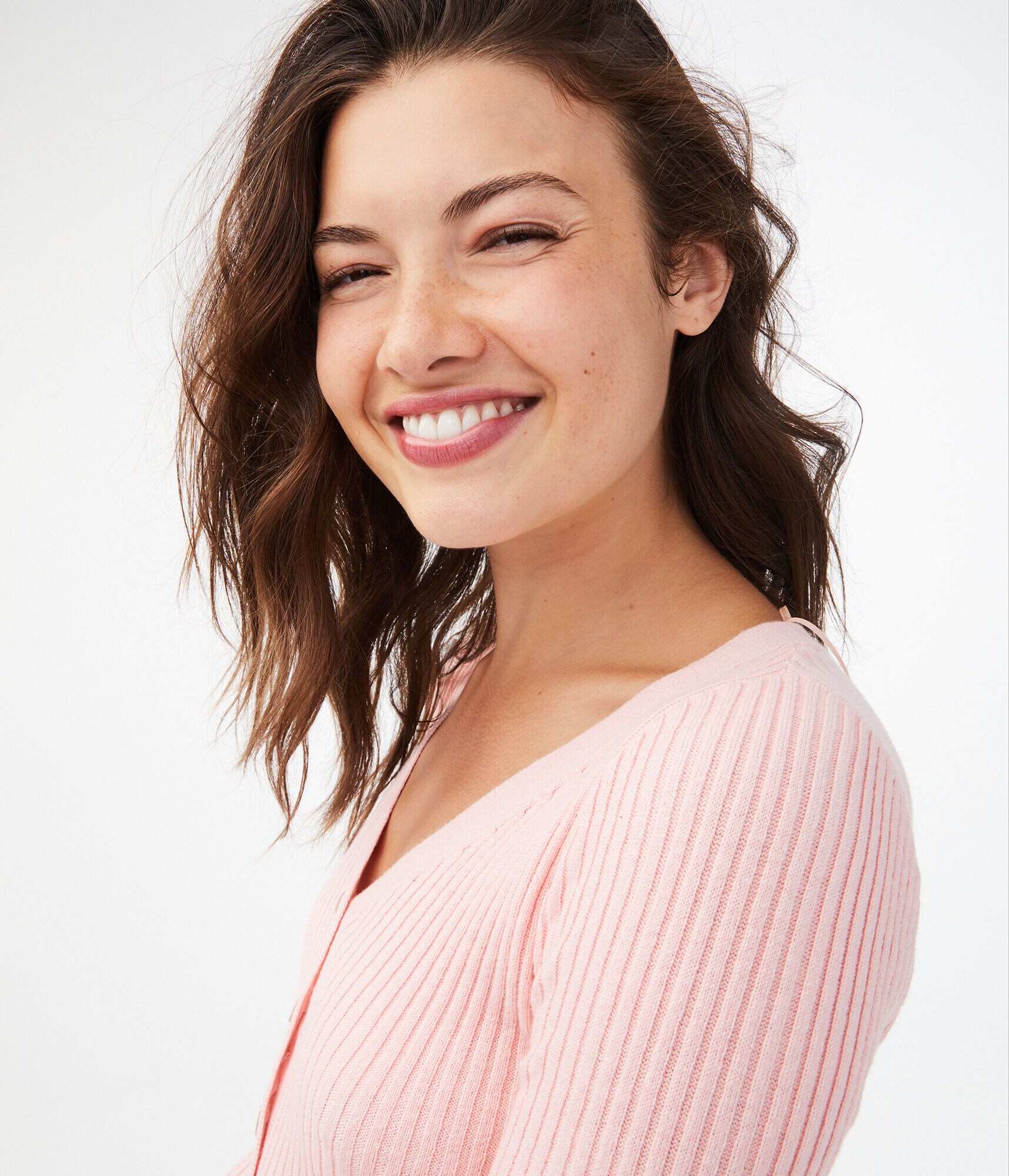 Rib-Knit Bodycon Cardigan