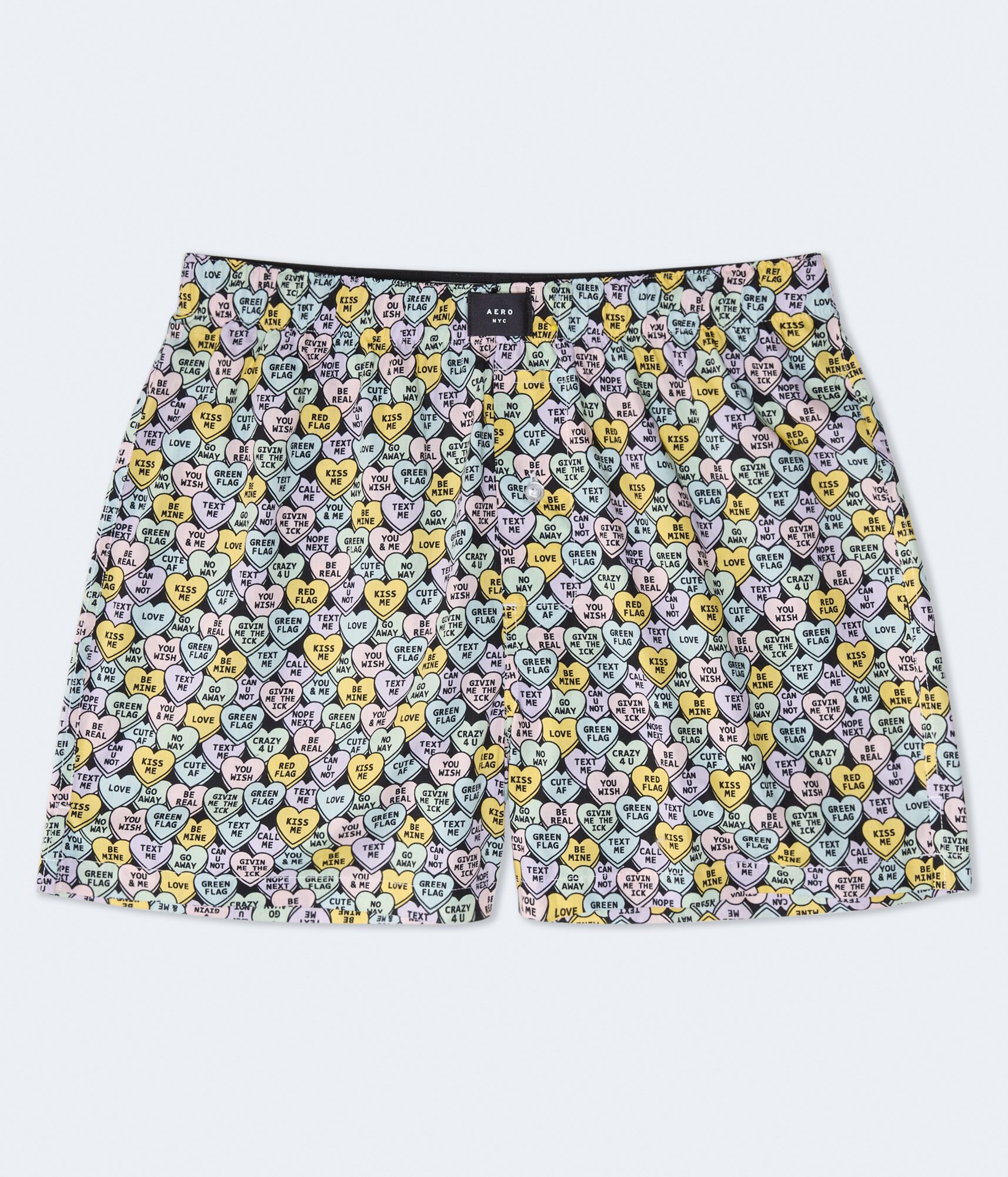Candy Hearts 4&amp;quot; Woven Boxers