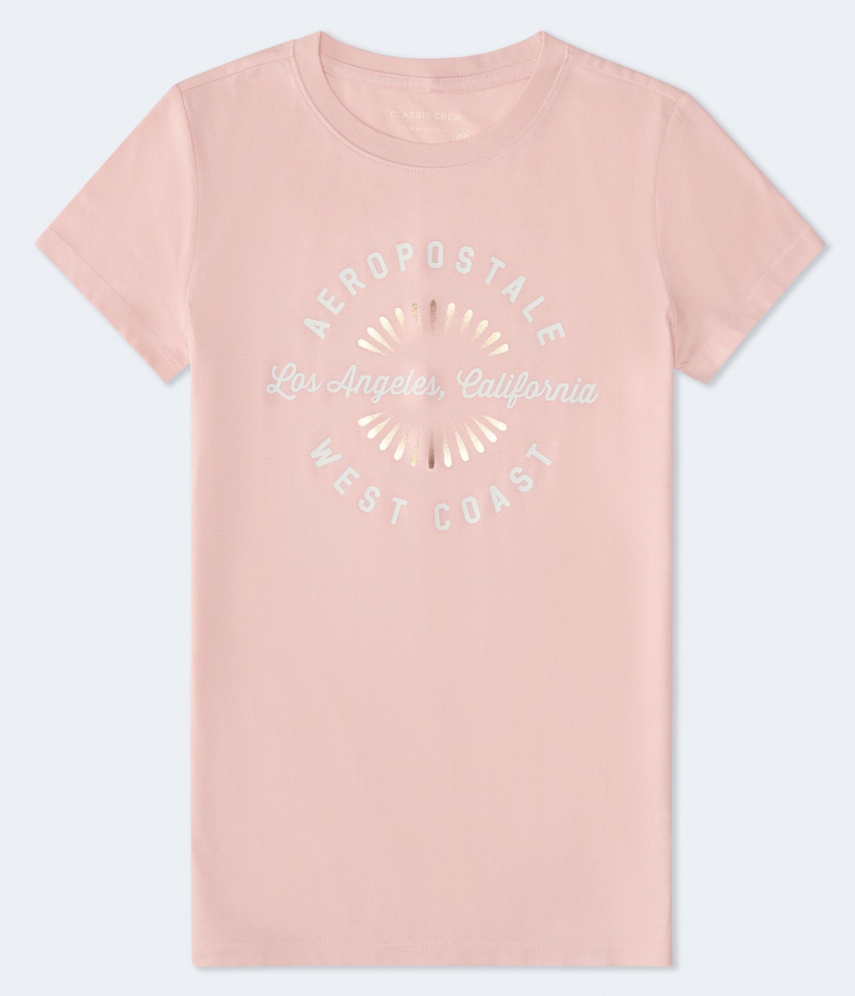 Aeropostale Los Angeles Foil Graphic Tee