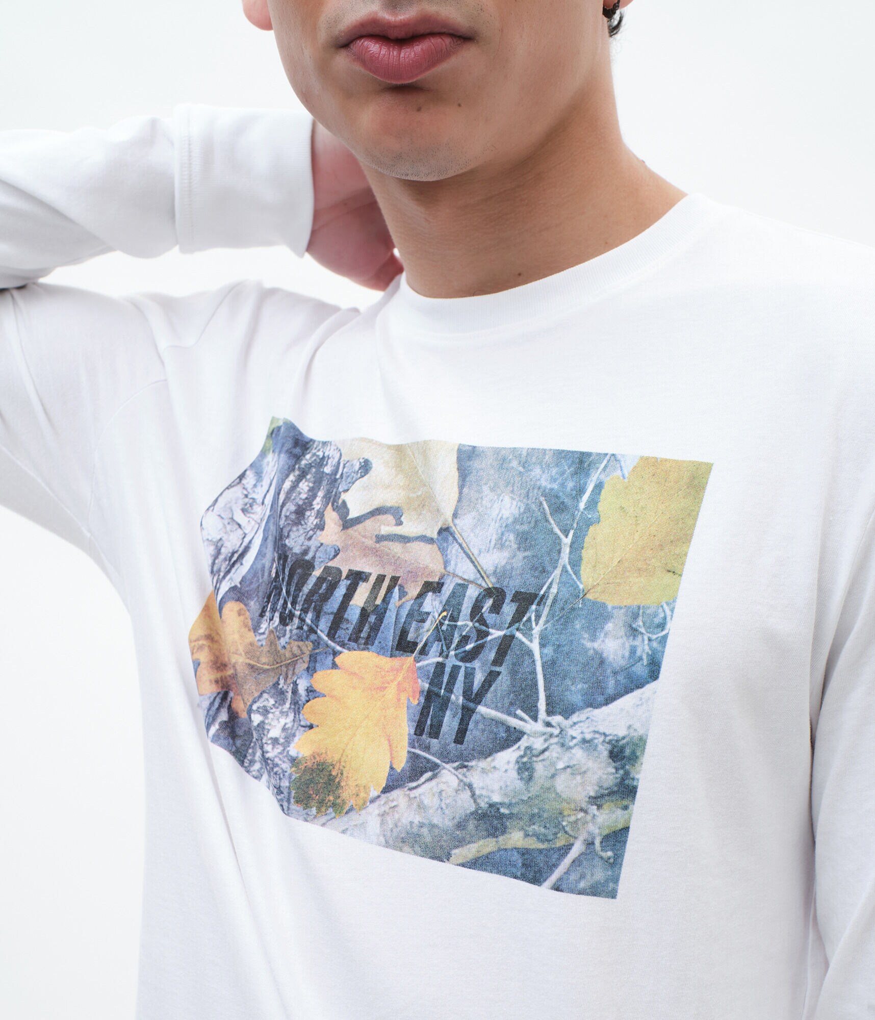 Long Sleeve North East NY Graphic Tee***