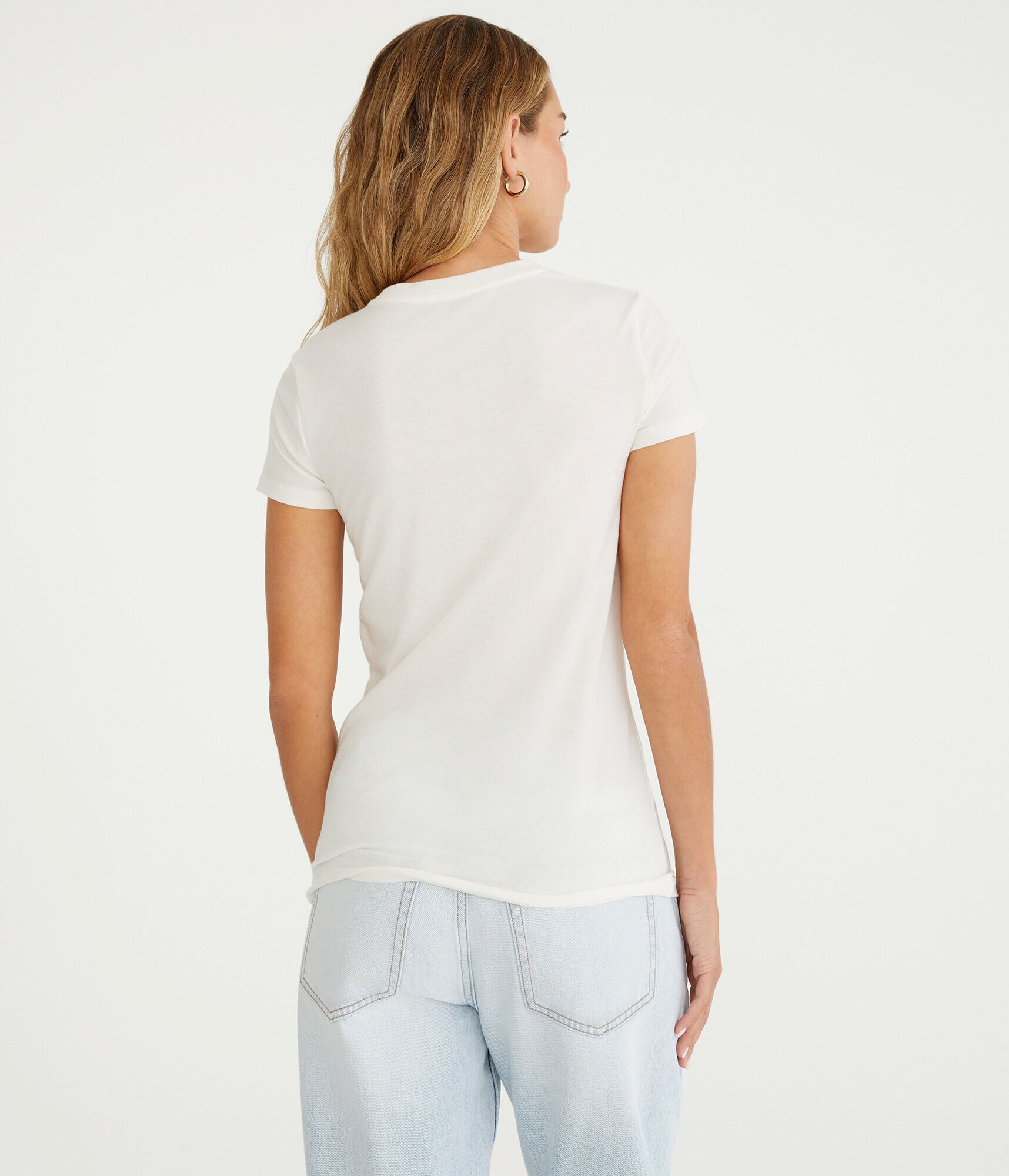 Aero New York City Sequin Graphic Tee