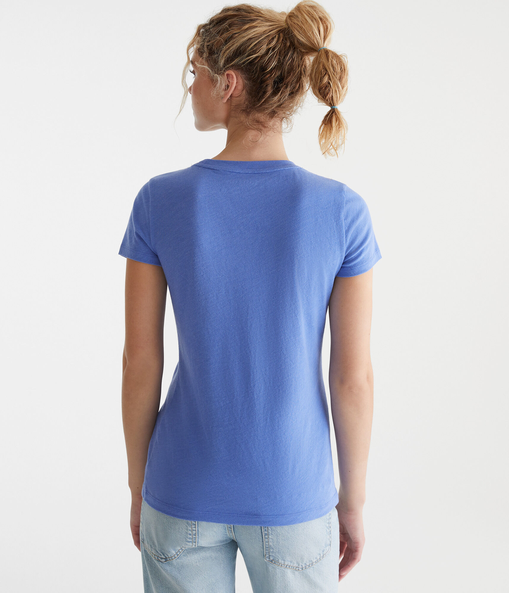 Aeropostale Circle Appliqué Graphic Tee