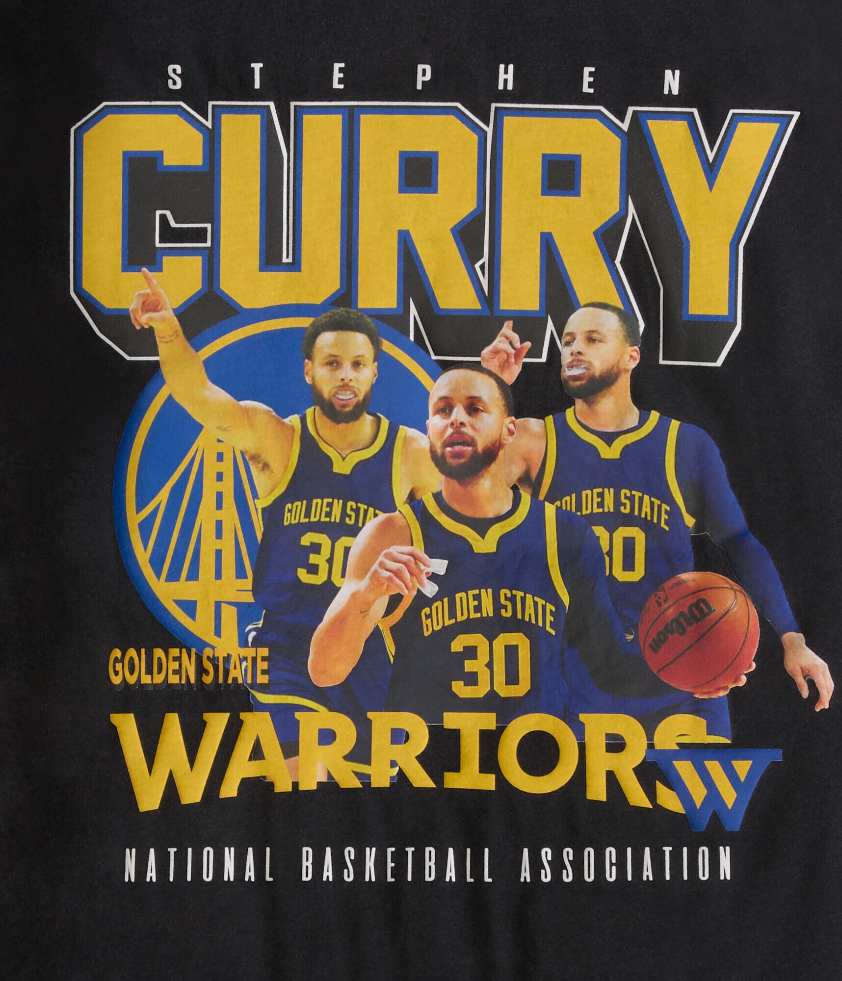 Golden State Warriors Stephen Curry Relaxed Graphic Tee