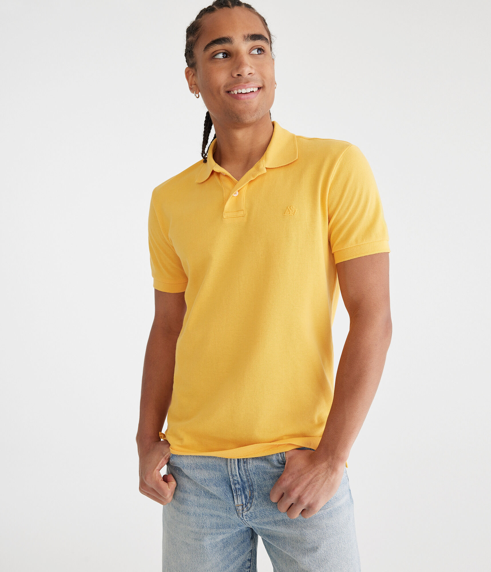 Tonal A87 Logo Piqu&amp;eacute; Polo