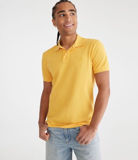 Tonal A87 Logo Piqué Polo Tonal A87 Logo Piqué Polo