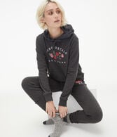 Aeropostale New York Flowers Pullover Hoodie