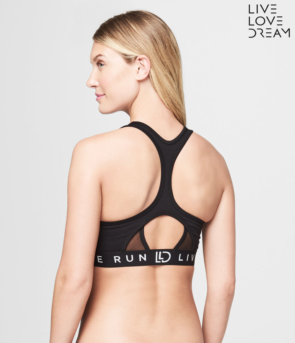 LLD Open Back Medium-Impact Sports Bra