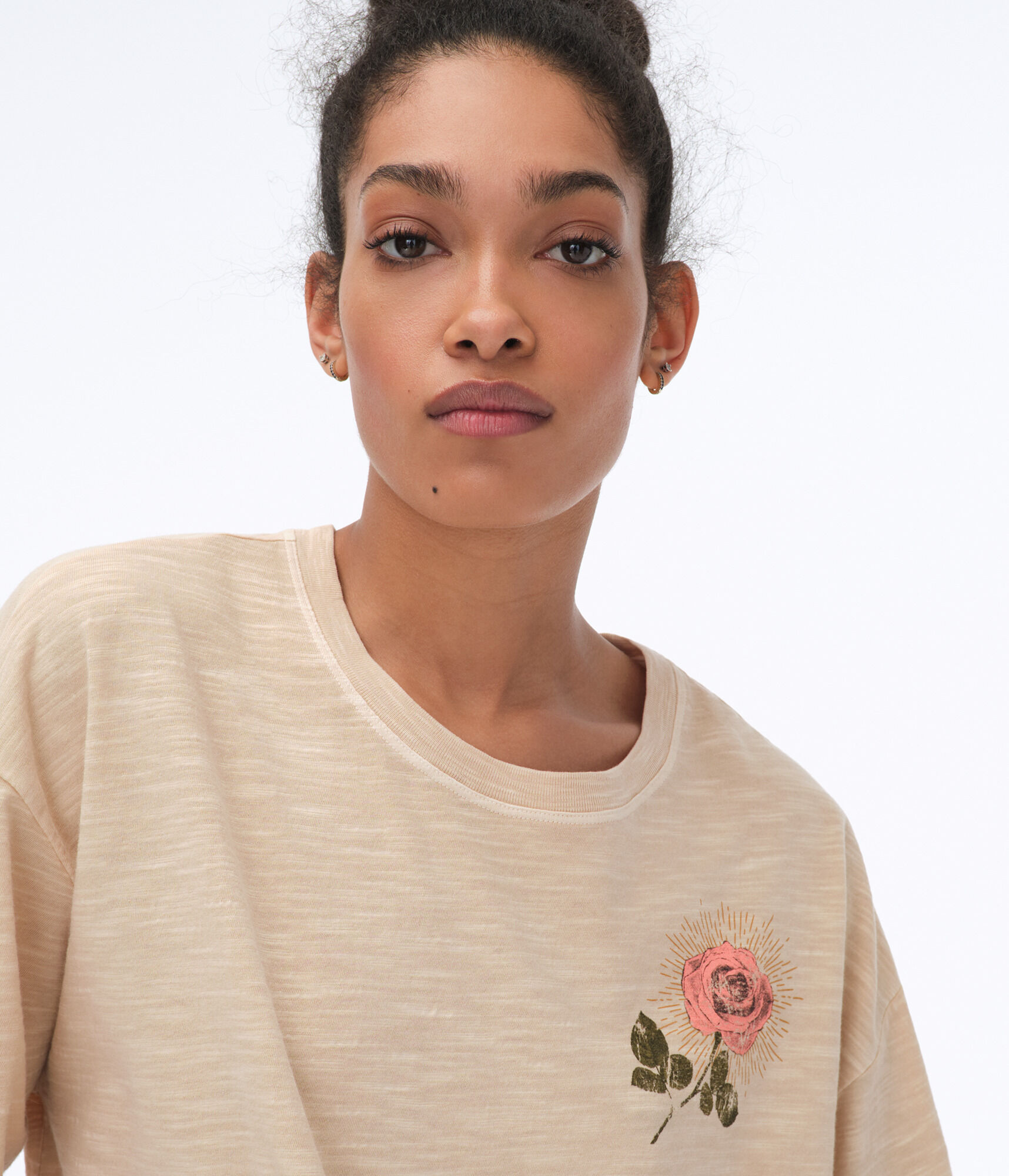 Celestial Rose Boyfriend Graphic Tee