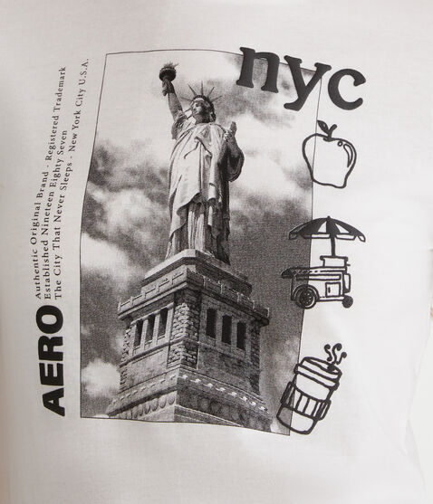 Aero NYC Statue Of Liberty Graphic Tee Aero NYC Statue Of Liberty Graphic Tee