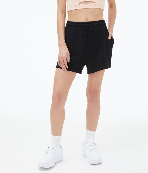 Slouchy High-Rise Fleece Shorts Slouchy High-Rise Fleece Shorts
