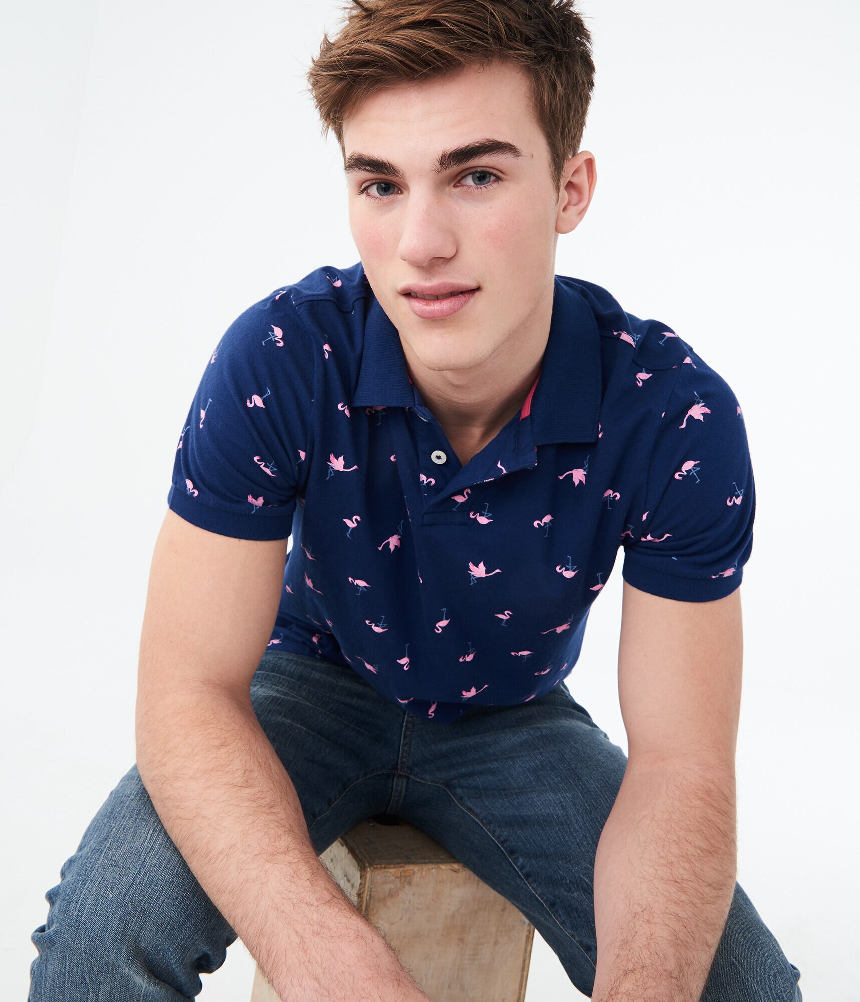 Flamingo Jersey Polo