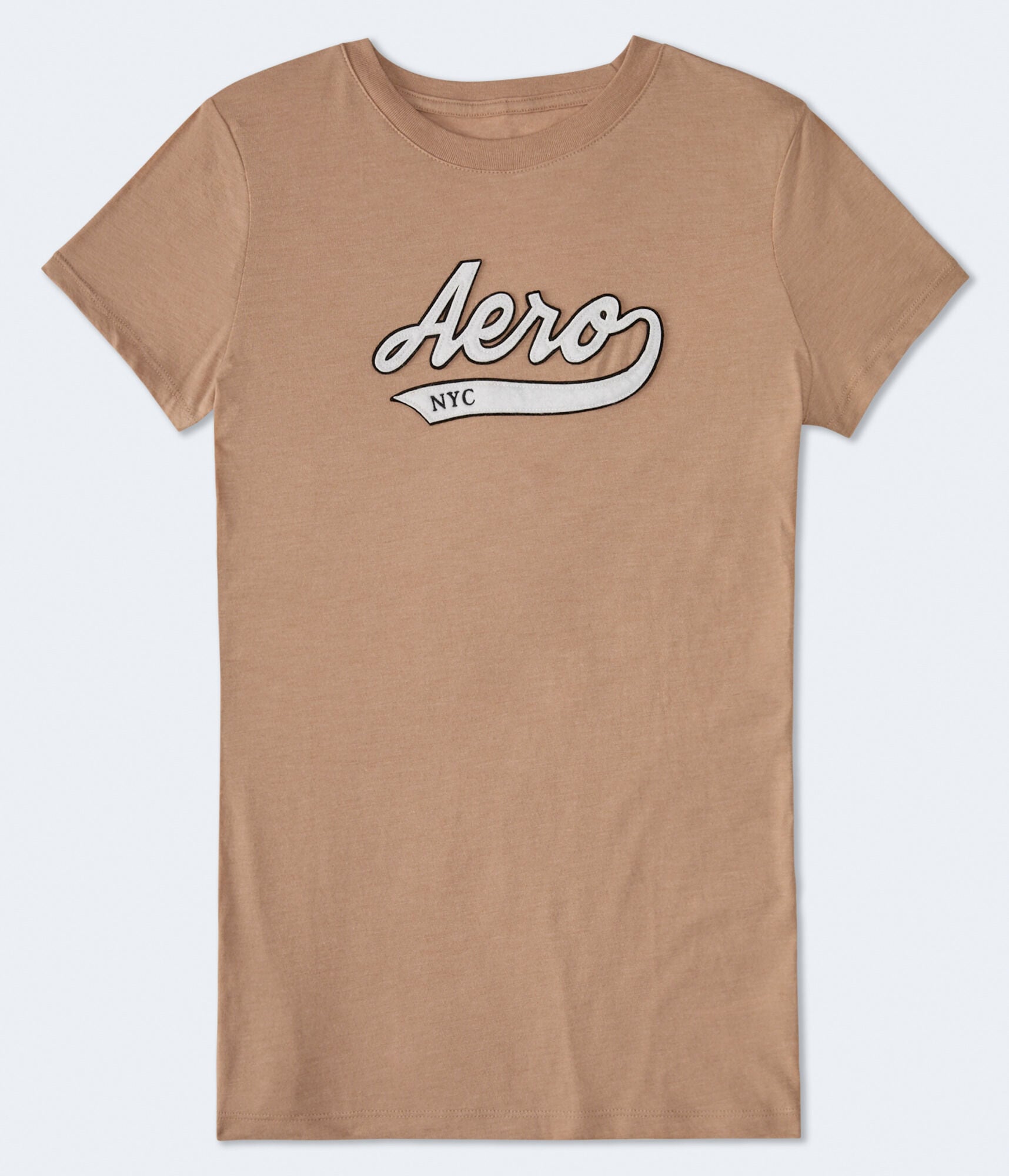 Aero NYC Script Appliqu&eacute; Graphic Tee