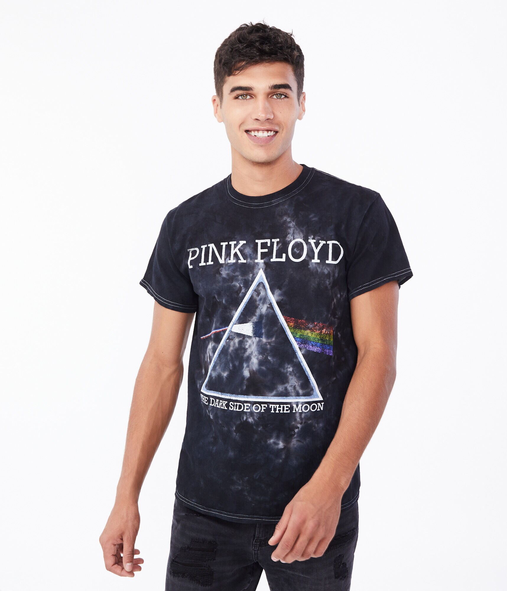 Pink Floyd Acid Wash Graphic Tee***