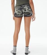 Camo Polyfleece Sleep Shorts