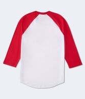 3/4 Sleeve Kansas City Chiefs Relaxed Raglan Tee