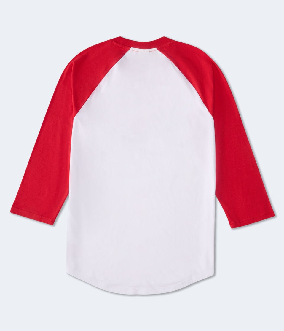 3/4 Sleeve Kansas City Chiefs Relaxed Raglan Tee