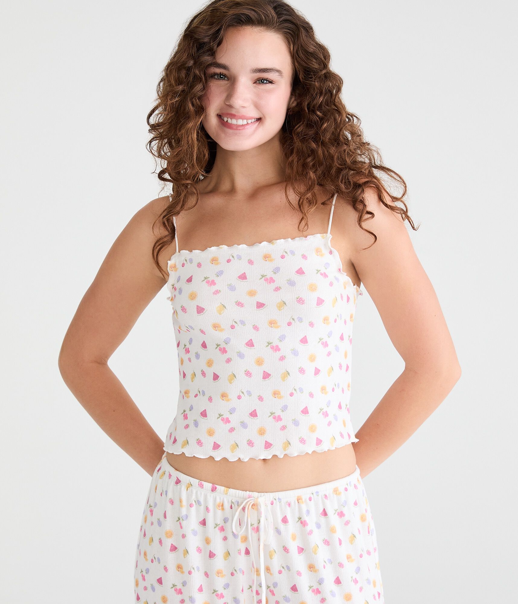 Fruit Pointelle Sleep Cami
