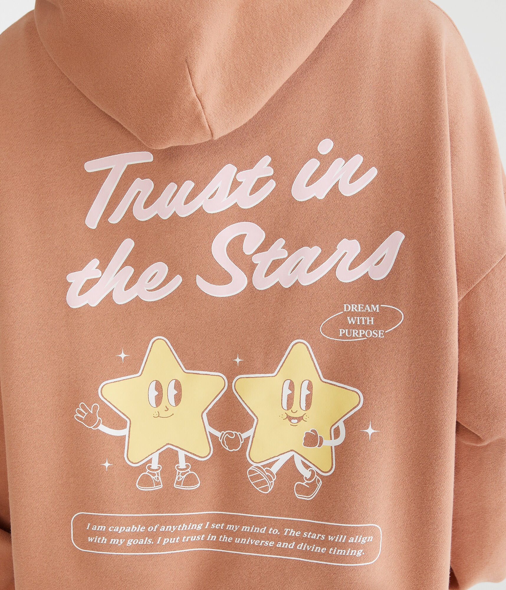 Trust The Stars Oversized Pullover Hoodie