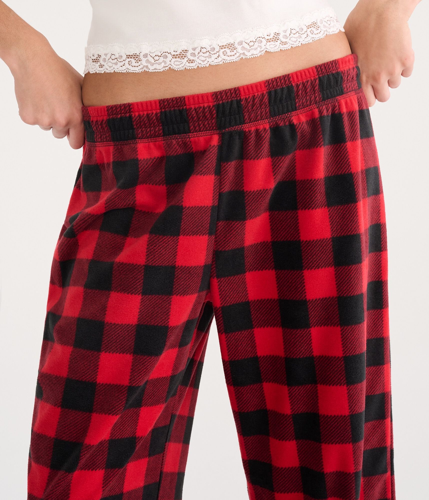 Buffalo Check Polyfleece Sleep Pants