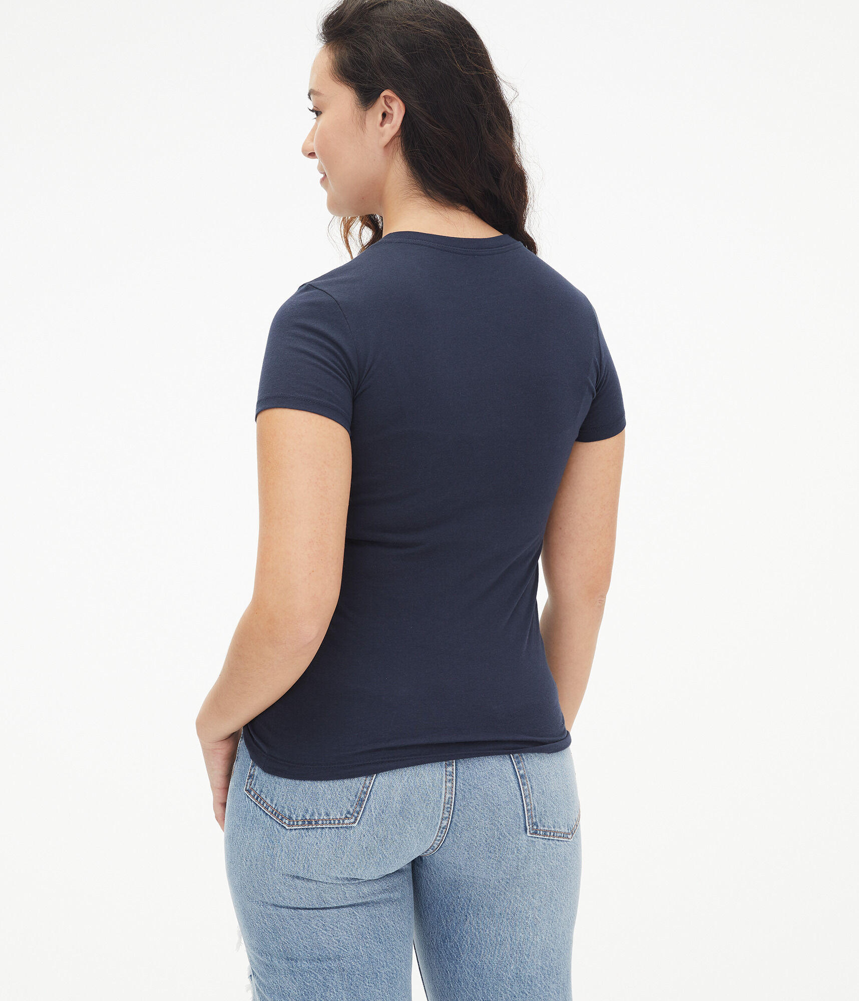 Aero New York Circle Foil Graphic Tee