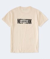 Aero New York Block Appliqué Graphic Tee