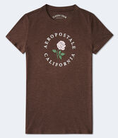 Aeropostale California Rose Graphic Tee
