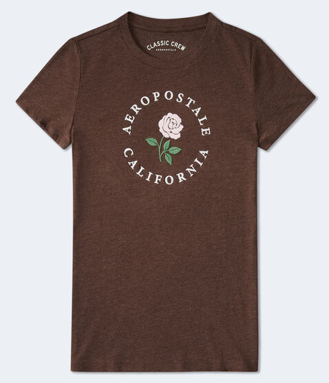 Aeropostale California Rose Graphic Tee Aeropostale California Rose Graphic Tee