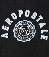 Aeropostale Arch Crest Appliqué Graphic Tee