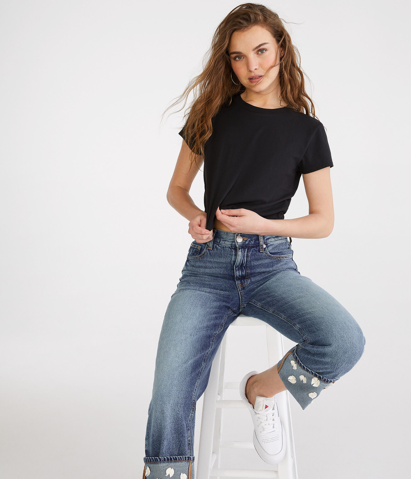 Vintage Fit Crew Tee