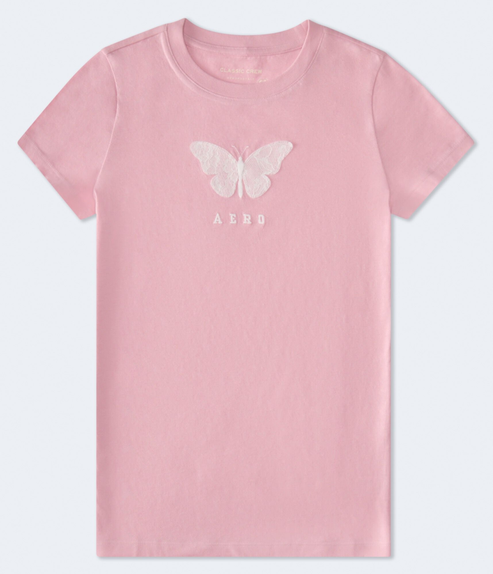Aero Lace Butterfly Graphic Tee