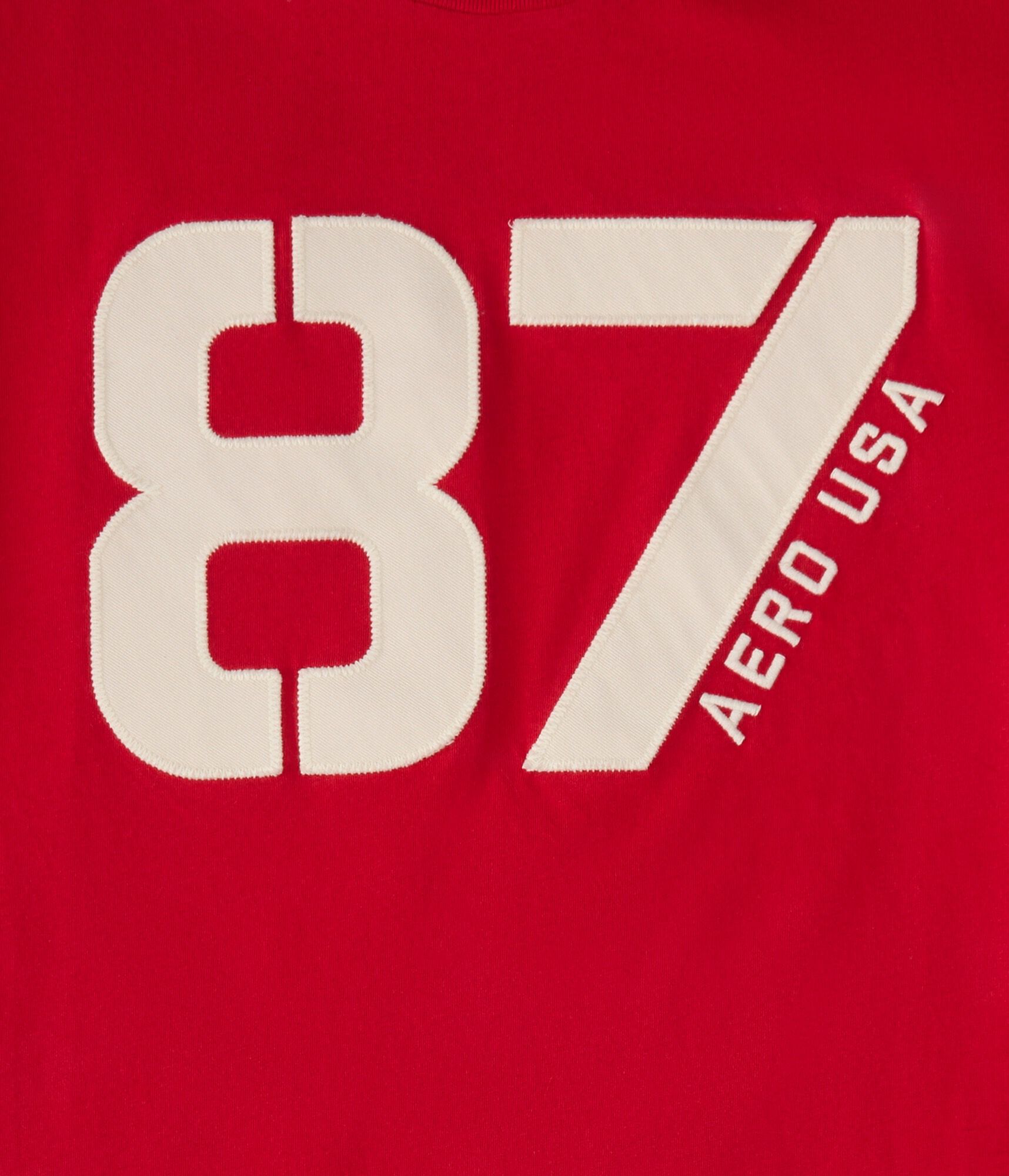 Oversized 87 Appliqu&eacute; Graphic Tee