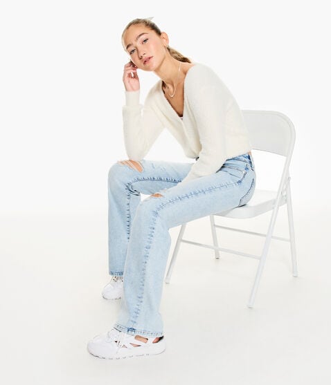 Low-Rise Flare Soft Flex Jean