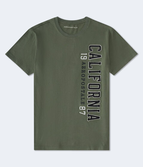 Aeropostale California Appliqué Graphic Tee Aeropostale California Appliqué Graphic Tee