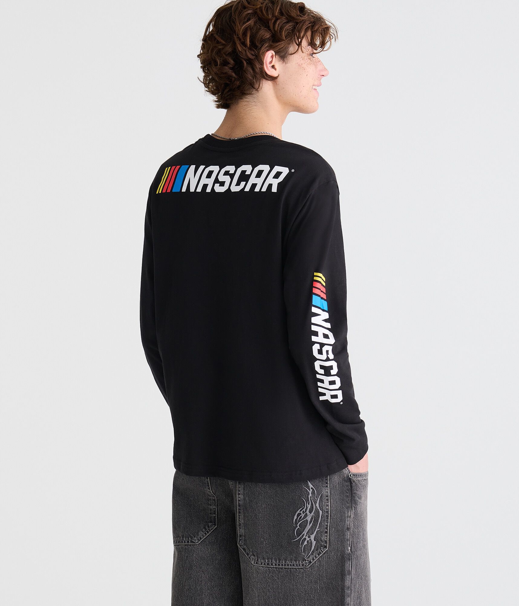 NASCAR Long Sleeve Cup Series Relaxed Graphic Tee