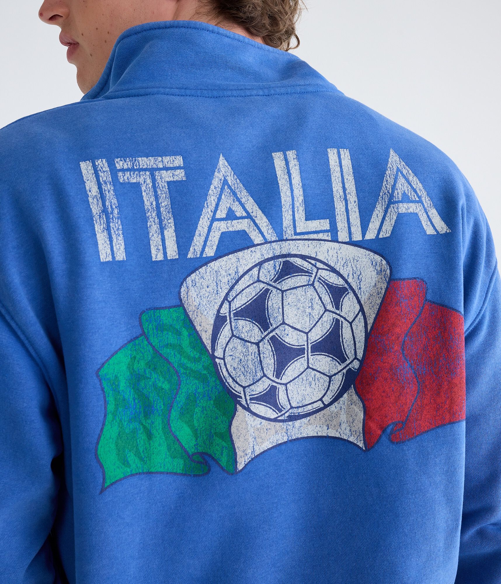 Italia Football Quarter-Zip Sweatshirt