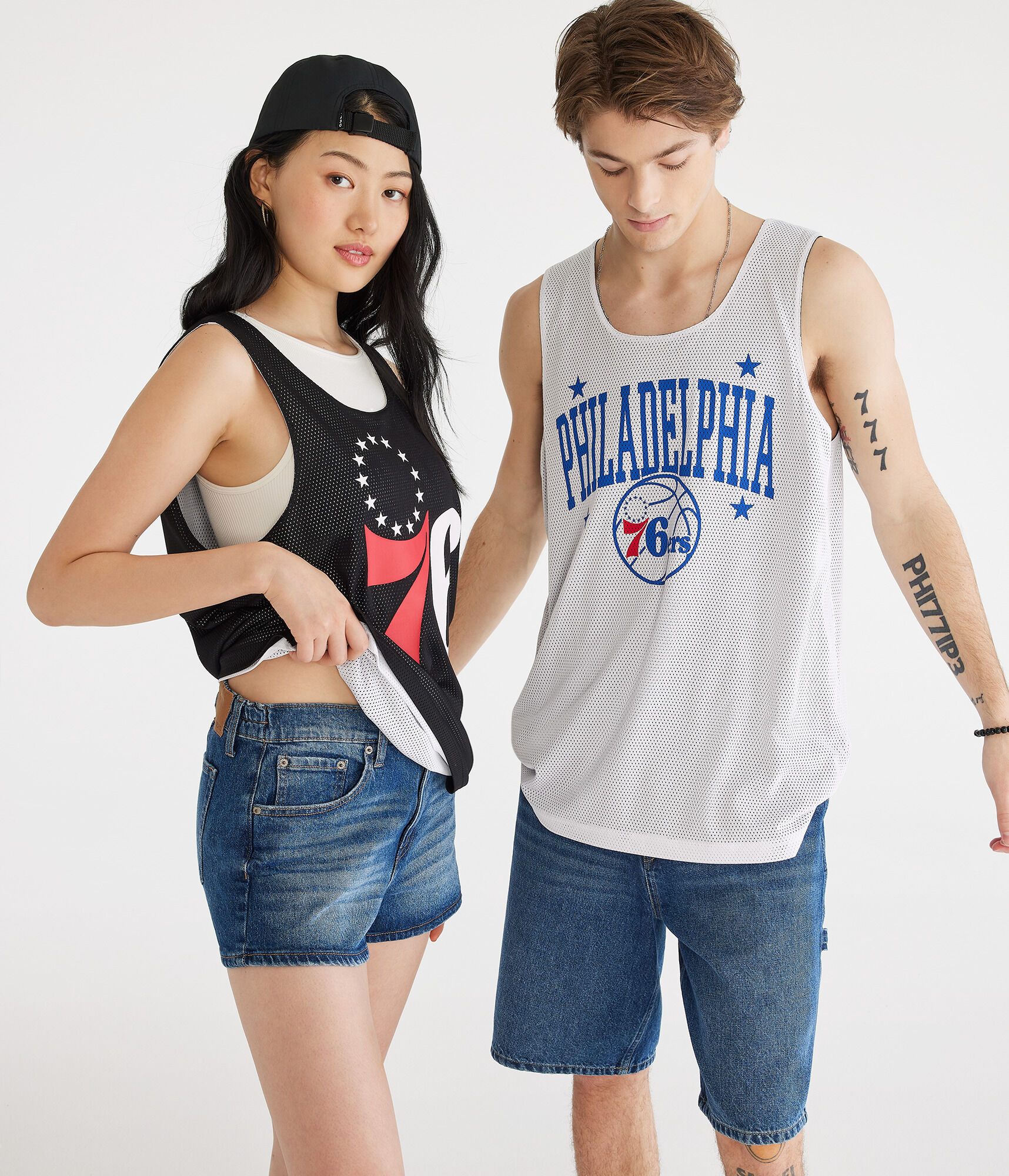 Philadelphia 76ers Reversible Mesh Tank