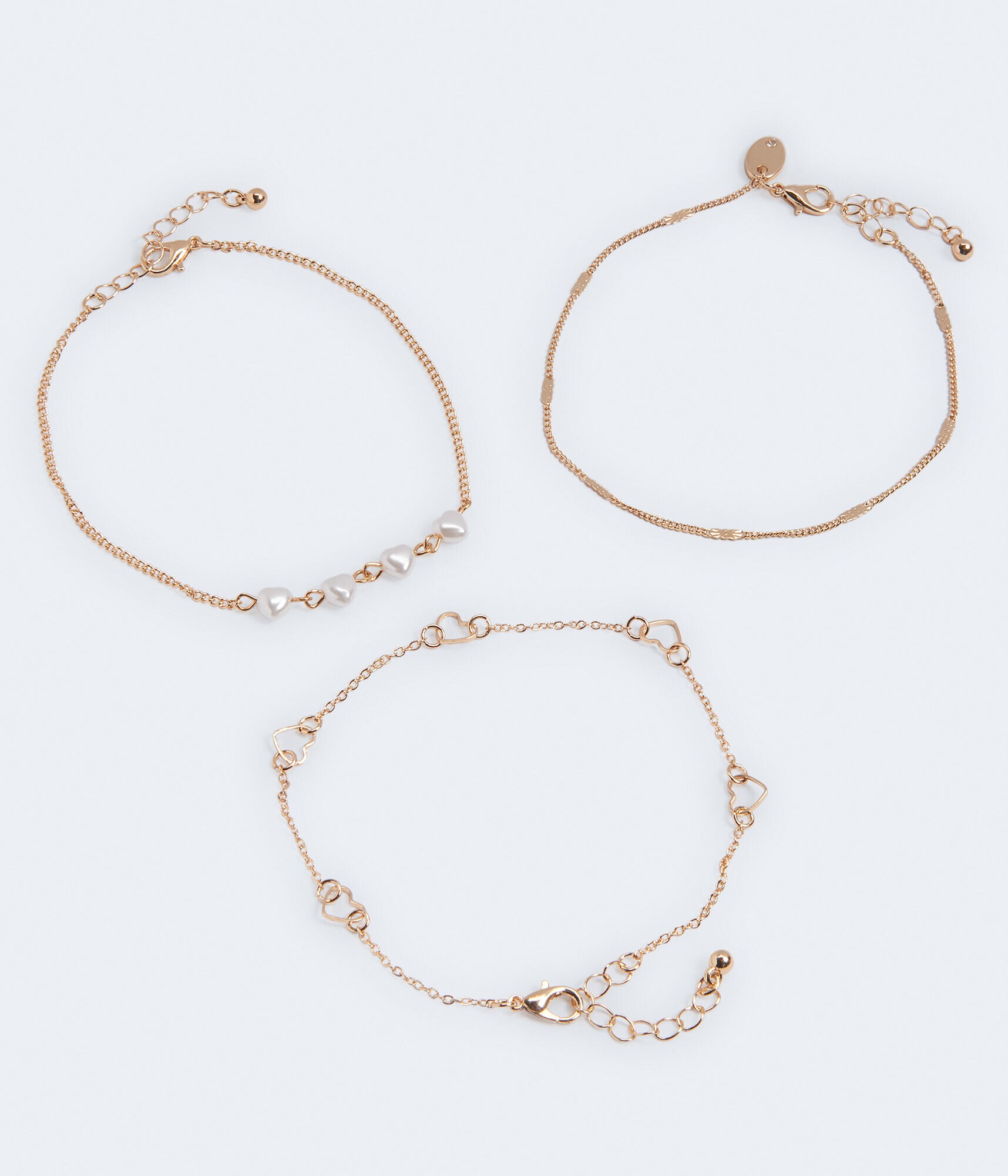 Have A Heart Anklet 3-Pack