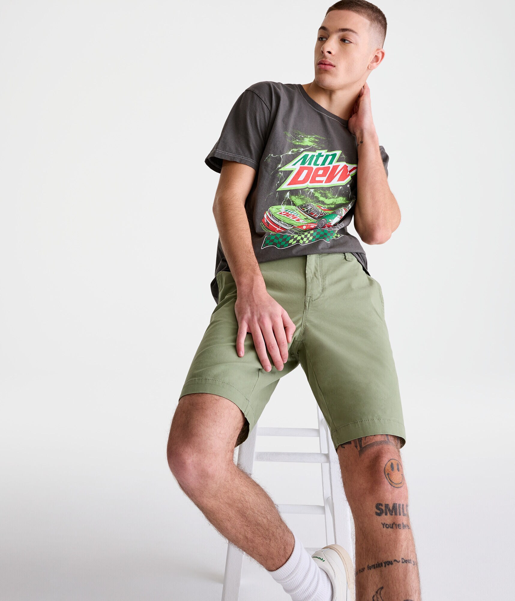Mtn Dew Race Car Graphic Tee
