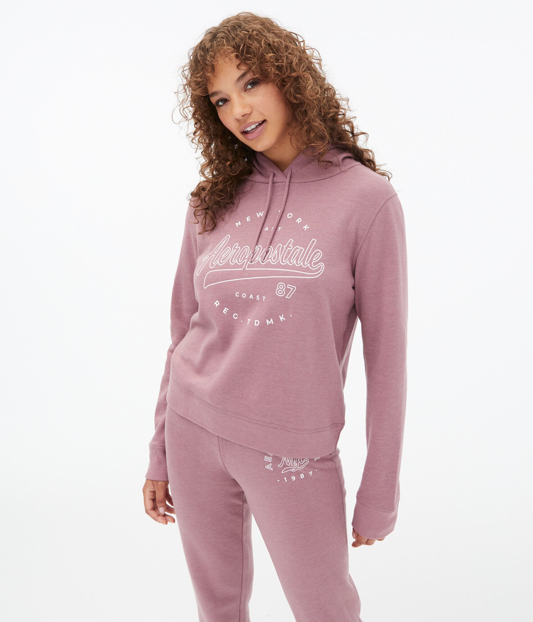 Aeropostale Script Pullover Hoodie