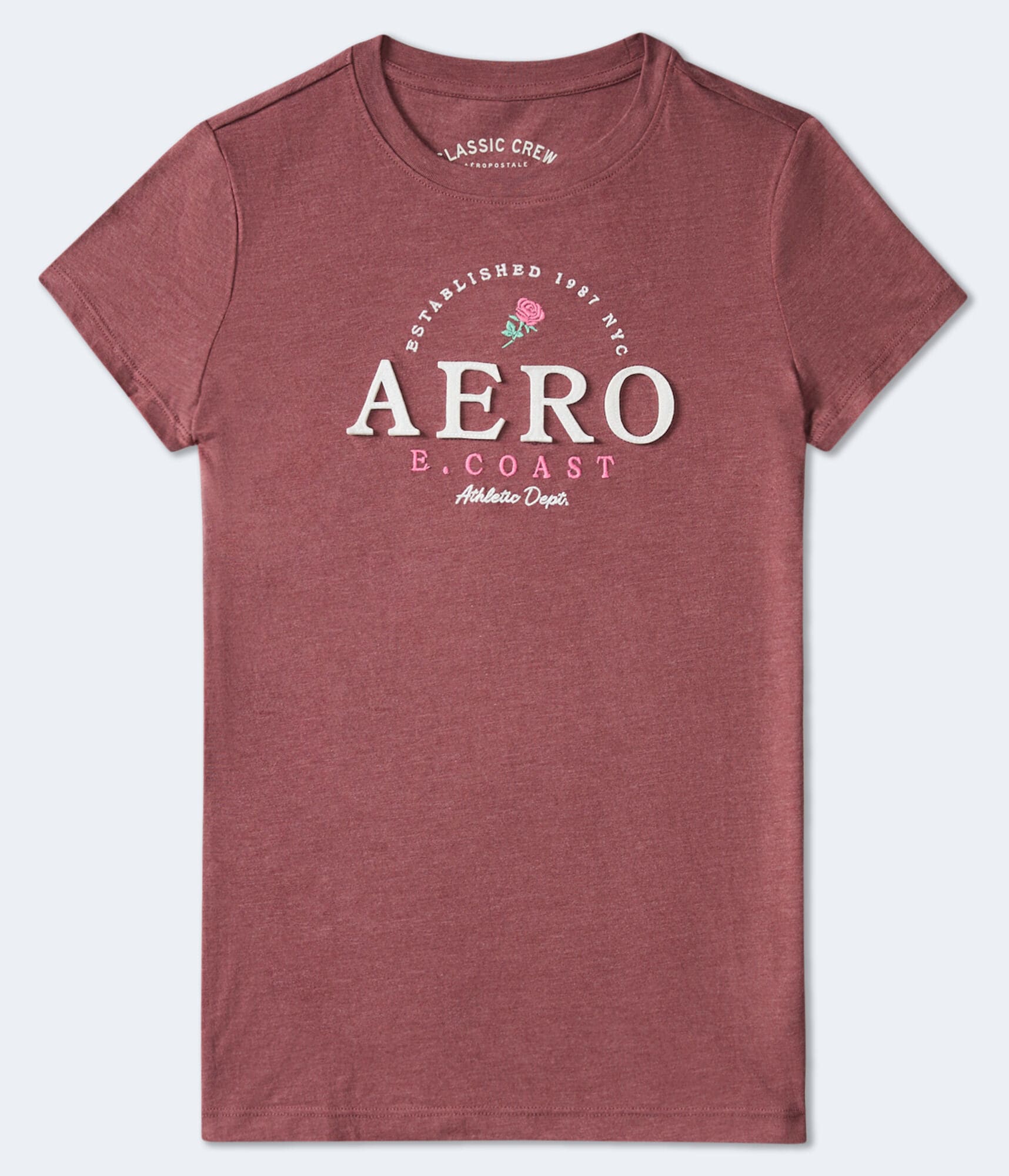 Aero Rose East Coast Appliqu&amp;eacute; Graphic Tee