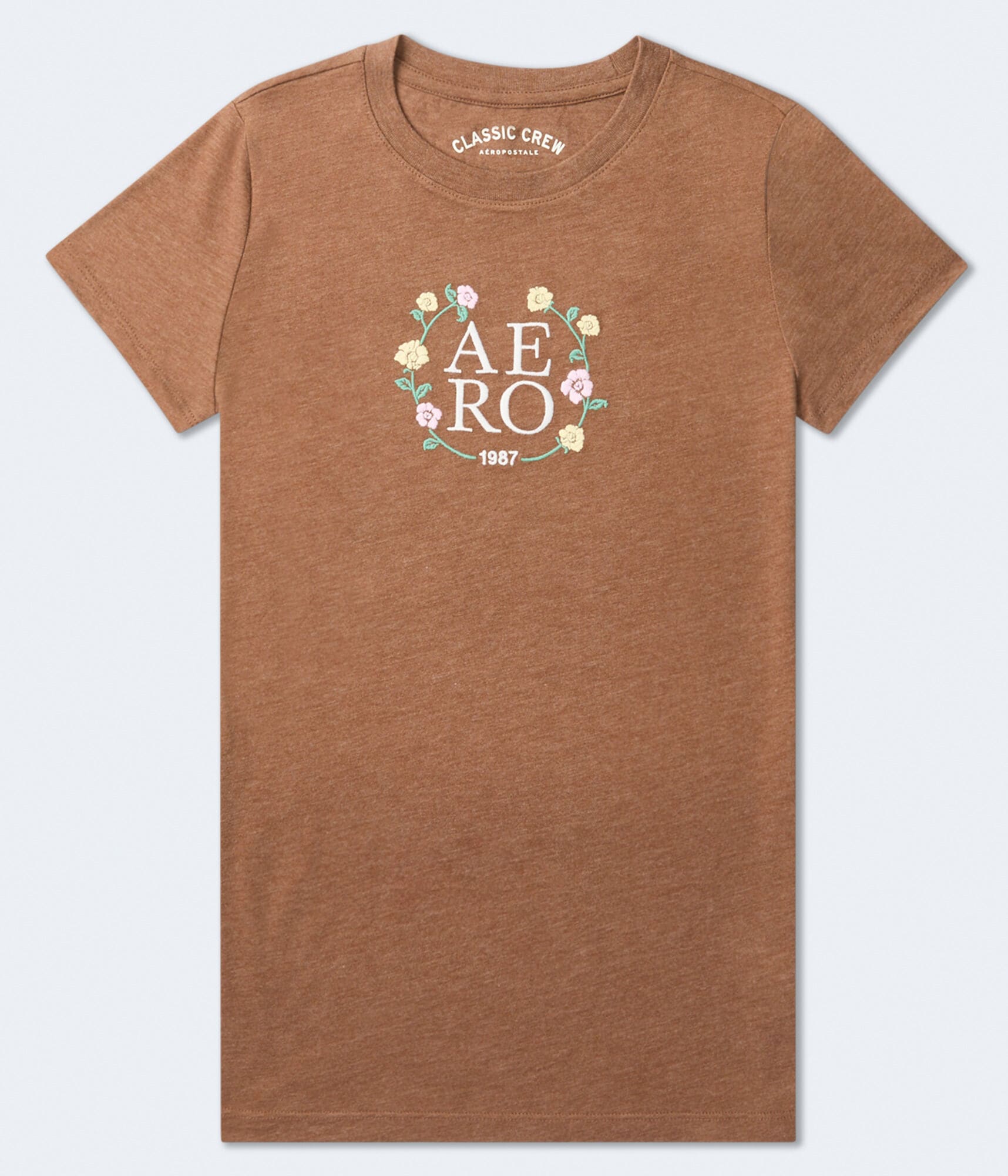 Aero 1987 Floral Graphic Tee