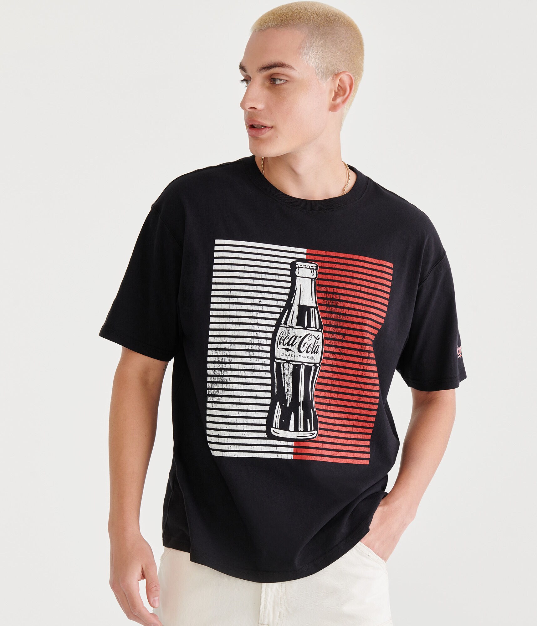 Coca-Cola&reg; by A&eacute;ropostale Vintage Bottle Graphic Tee