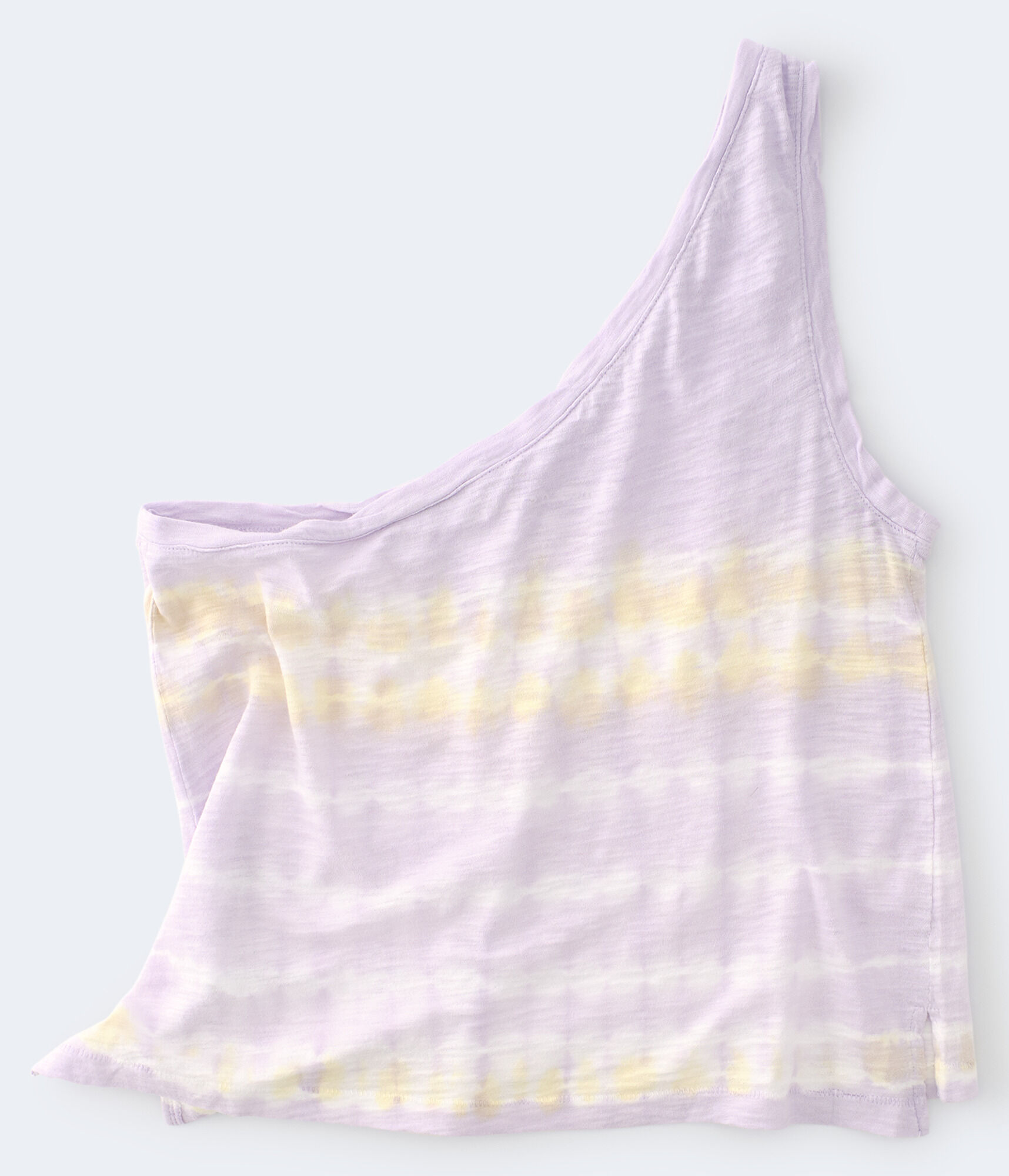 Tie-Dye One-Shoulder Cropped Muscle Tank***