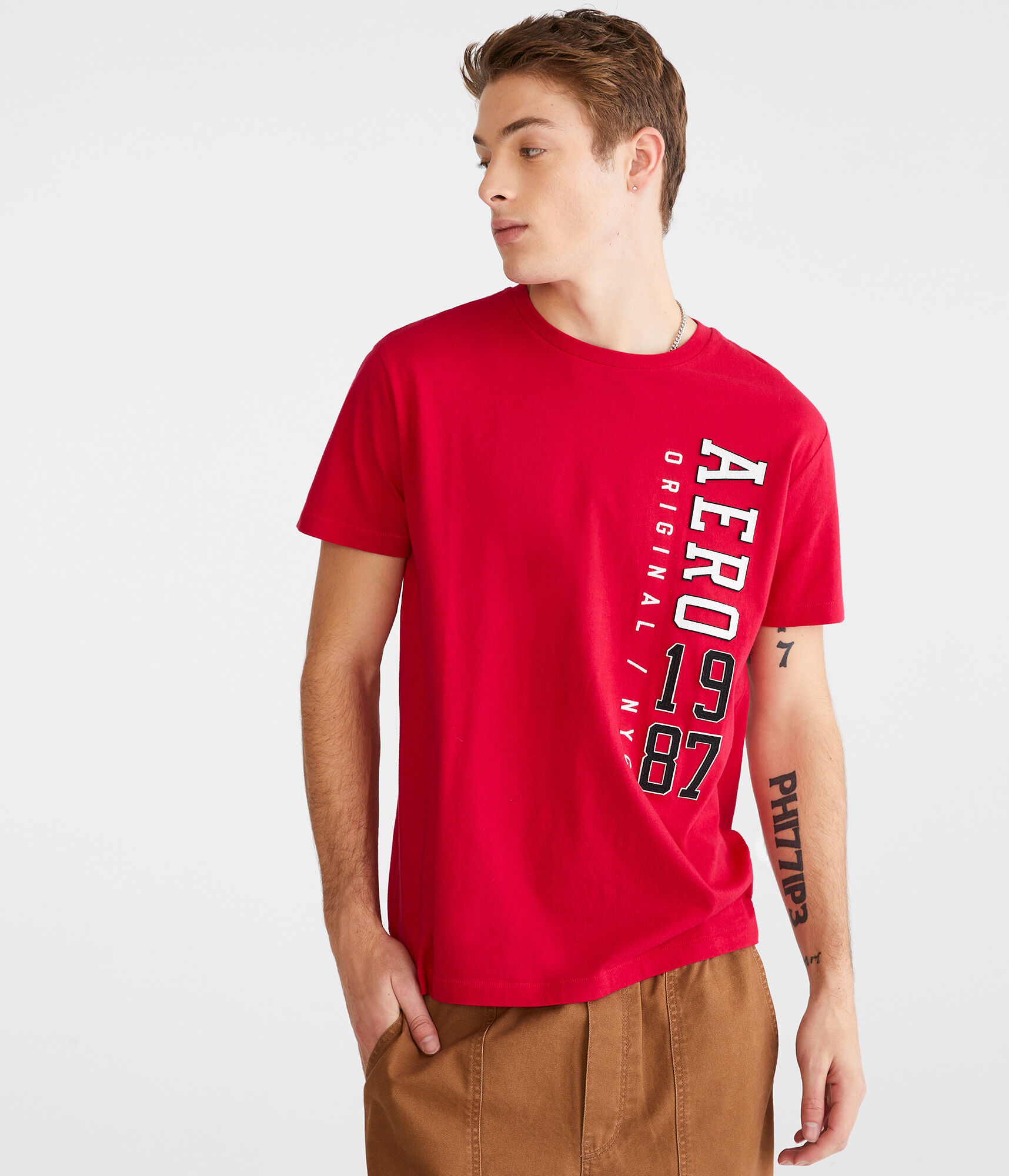 Aero Original NYC Appliqu&eacute; Graphic Tee