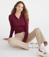 Long Sleeve Uniform Piqué Polo