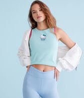 Hello Kitty Sweater Weather Cropped High-Neck Tank