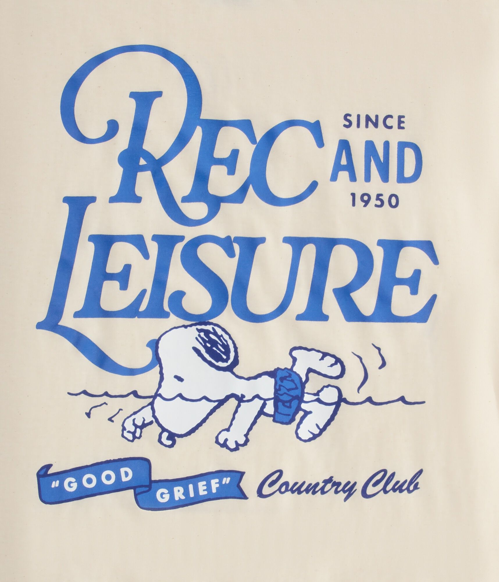 Snoopy Rec &amp; Leisure Relaxed Graphic Tee