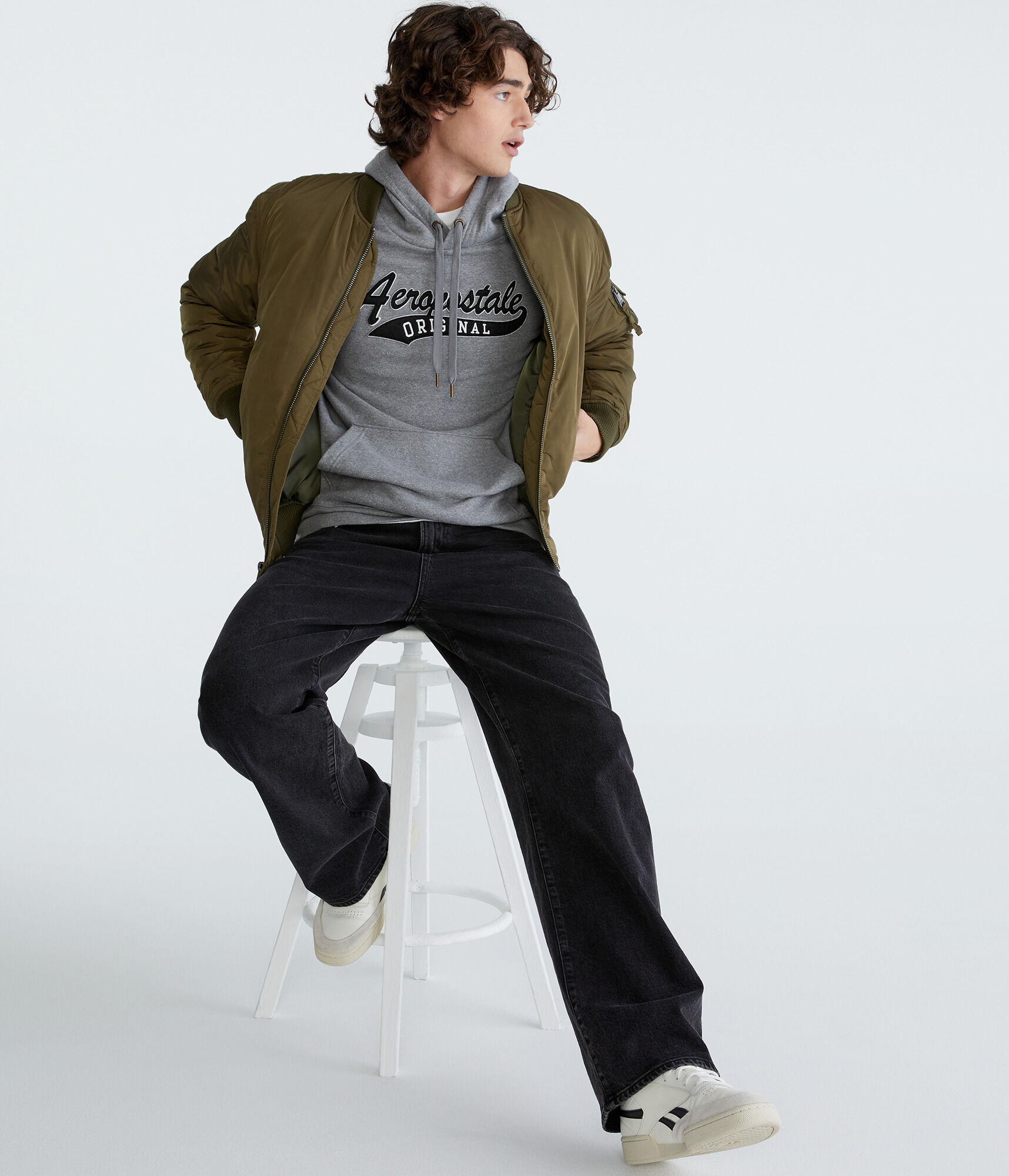 Aeropostale Original Heritage Pullover Hoodie